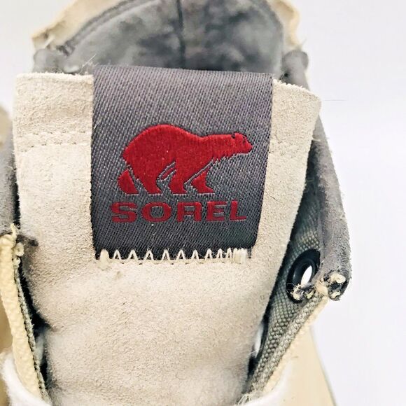 Sorel Sentry Chukka Canvas Rubber Toe Sneaker Men's 12 Lace Up Hi Top Boot Shoes - Picture 10 of 13